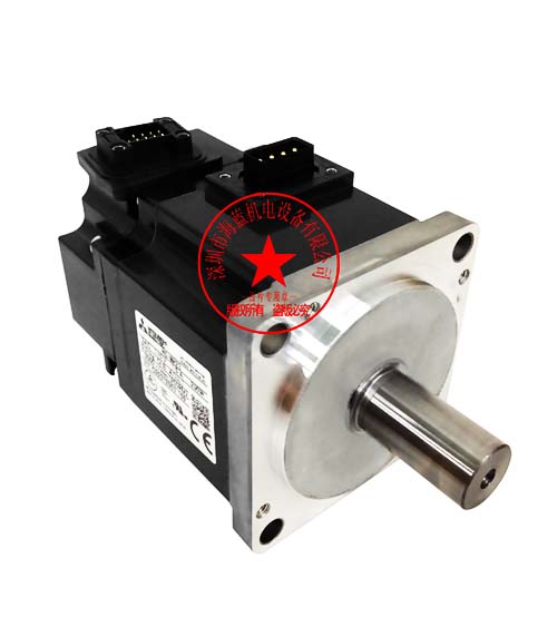 HG-MR13電機小容量低慣量，100W三菱伺服電機，驅(qū)動三菱驅(qū)動器MR-J4-10A，MR-J4W2